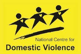 National Centre for Domestic Violence Logo - Yellow and black